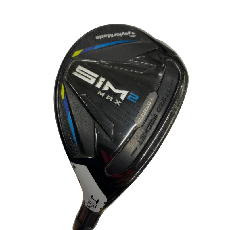 【中古】 テーラーメイド SIM2 MAX U4 レディース ユーティリティ UT TENSEI BLUE TM40(SIM2 UT) (フレックスL) レディース 女性用 右利き 右用 Cランク ゴルフクラブ