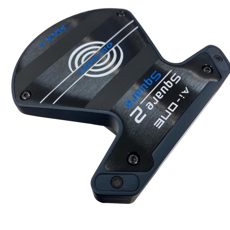 【中古】 オデッセイ Ai-ONE SQUARE 2 SQUARE MAX 1 34in パター PT STROKE LAB 90 スチール写真 (フレックス余分の物) メンズ 成人男性用 右利き 右用 B序列付ける ゴルフ野球クラブ