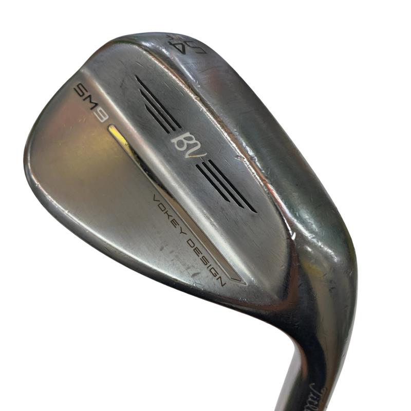 【中古】 タイトリスト VOKEY SPIN MILLED SM9 ツアークロム 54°/14°F ウェッジ WG NS PRO 950GH neo (フレックスS) メンズ 男性用 右利き 右用 Cランク ゴルフクラブ