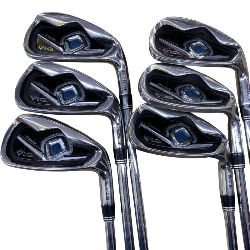 【中古】 ブリヂストン TOURSTAGE ViQ(2012) 6S アイアン仕掛ける IR GS 85 (フレックスS) メンズ 成人男性用 右利き 右用 C価値づける ゴルフ野球クラブ