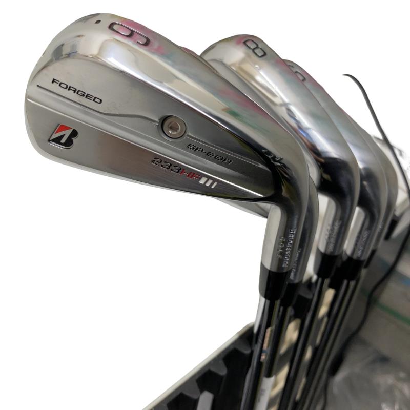 【中古】 ブリヂストン BRIDGESTONE 233HF 5S アイアン仕掛ける IR NS PRO 850GH neo (フレックスS) メンズ 成人男性用 右利き 右用 C価値づける ゴルフ野球クラブ