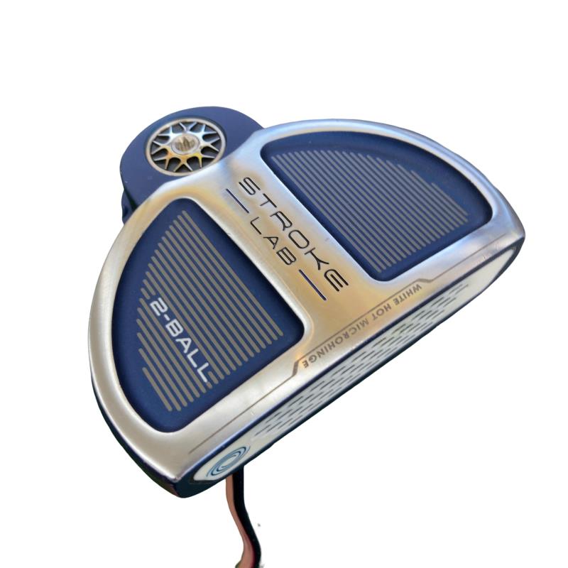 【中古】 オデッセイ STROKE LAB 2-BALL(シルバー/ネイビー) 32インチ レディース パター PT STROKE LAB (フレックスその他) レディース 女性用 右利き 右用 Cランク ゴルフクラブ｜ゴルフパートナー 中古クラブ店