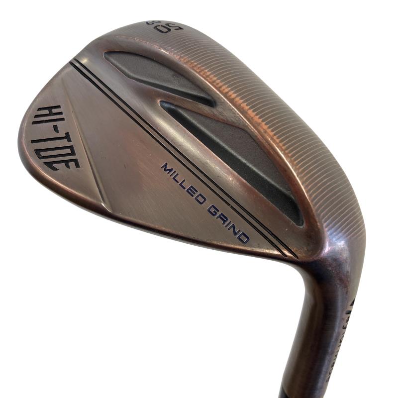 【中古】 テーラーメイド Taylor Made MILLED GRIND HI-TOE(2022) 50°/09° ウェッジ WG Dynamic Gold (フレックスS) メンズ 男性用 右利き 右用 Cランク ゴルフクラブ