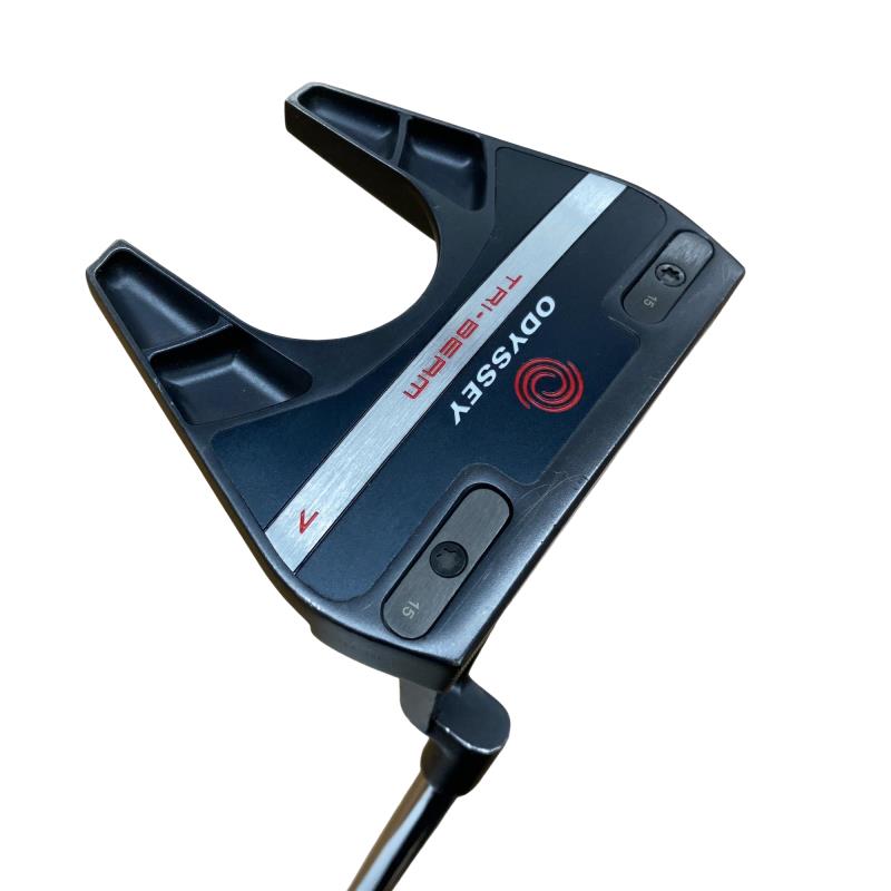 【中古】 オデッセイ TRI-BEAM #7 34in パター PT STROKE LAB(2023) (フレックス余分の物) メンズ 成人男性用 右利き 右用 C序列付ける ゴルフ野球クラブ