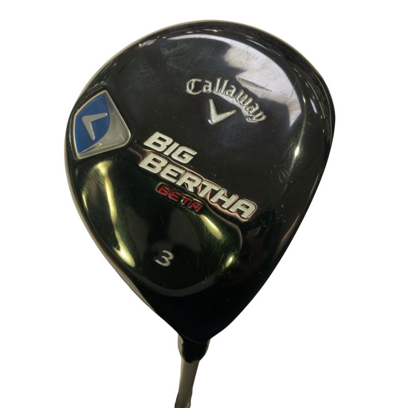 【中古】 キャロウェイ BIG BERTHA(2014) BETA 3W フェアウェイウッド FW AIR Speeder for BIG BERTHA(フェアウェイ) (フレックスR) メンズ 男性用 右利き 右用 Cランク ゴルフクラブ