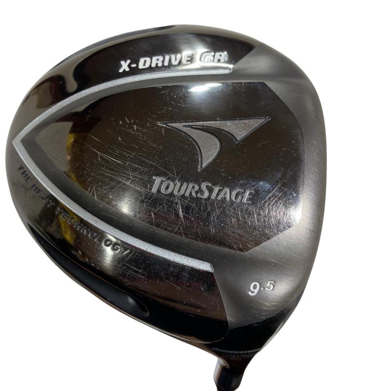 【中古】 ブリヂストン TOURSTAGE X-DRIVE GR BLACK 9.5° ドライバー DR Tour AD B08-05 (フレックスS) メンズ 男性用 右利き 右用 Cランク ゴルフクラブ