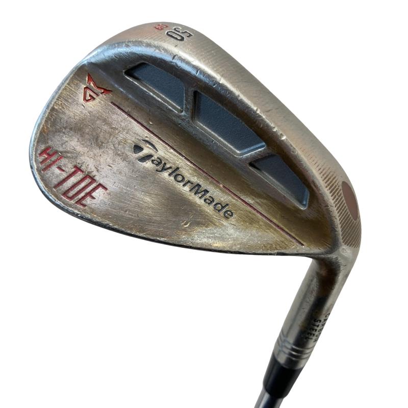 【中古】 仕立て屋お手伝いさん Taylor Made MILLED GRIND HI-TOE 50°/09° ウェッジ WG 完全無欠特注立て坑 (フレックスS) メンズ 成人男性用 右利き 右用 C価値づける ゴルフ野球クラブ