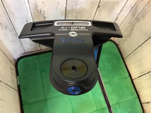 【中古】 オデッセイ Ai-ONE TRI-BEAM 2-BALL BLADE CH 34インチ パター PT STROKE LAB 90 スチール (フレックスその他) メンズ 男性用 右利き 右用 Bランク ゴルフクラブ