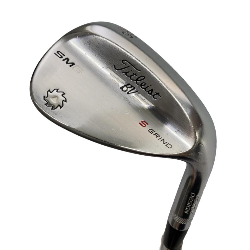 【中古】 タイトリスト VOKEY SPIN MILLED SM6 周遊旅行Cr 56°/10°S ウェッジ WG Dynamic Gold (フレックスS) メンズ 成人男性用 右利き 右用 C位置づける ゴルフ野球クラブ