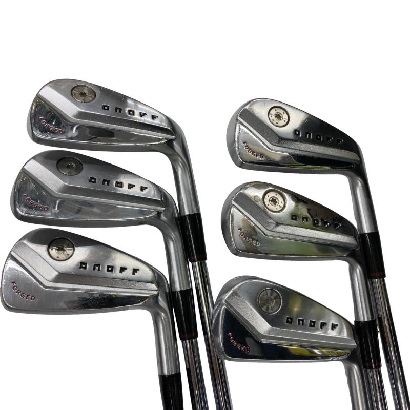 【中古】 ダイワ(グローブライド) ONOFF FORGED(2022) KURO 7S アイアン仕掛ける IR NS PRO MODUS3 TOUR115 (フレックスS) メンズ 成人男性用 右利き 右用 C価値づける ゴルフ野球クラブ