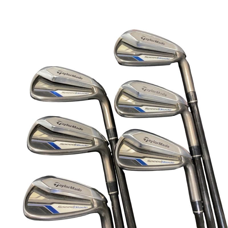 【中古】 テーラーメイド Speed Blade 6S アイアンセット IR TM7-114 (フレックスR) メンズ 男性用 右利き 右用 Dランク ゴルフクラブ