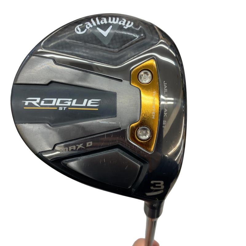 【中古】 キャロウェイ ROGUE ST MAX D 3W フェアウェイウッド FW リシャフト (フレックスその他) メンズ 男性用 右利き 右用 Cランク ゴルフクラブ|ゴルフパートナー 中古クラブ店