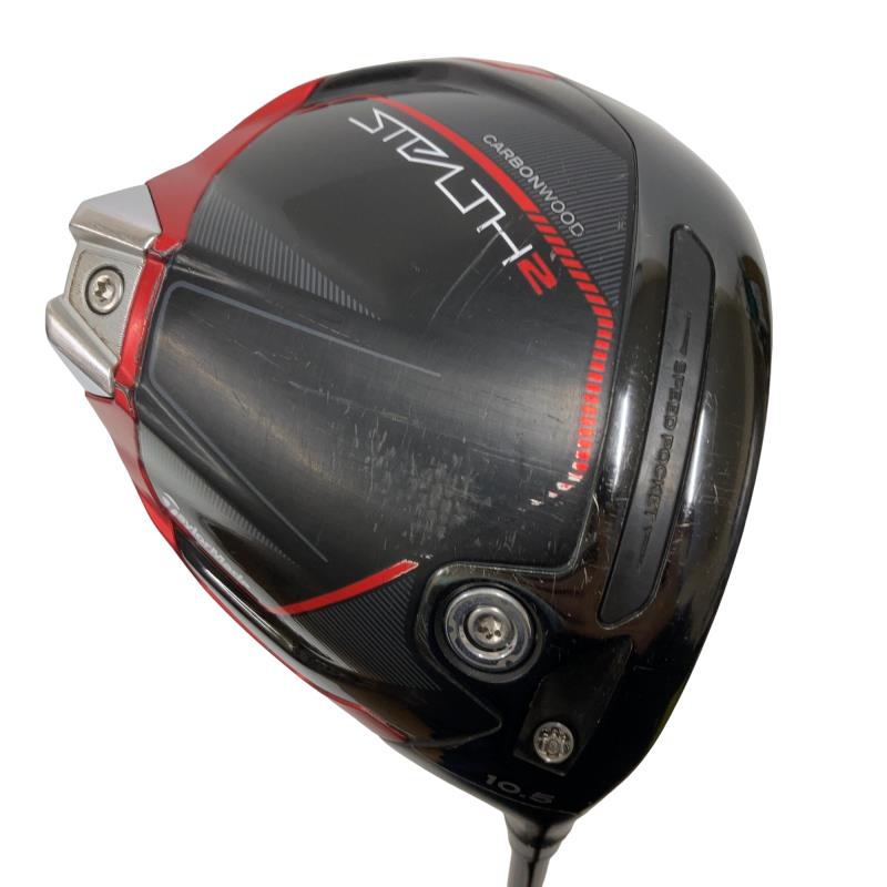 【中古】 テーラーメイド STEALTH2 10.5° ドライバー DR リシャフト (フレックスその他) メンズ 男性用 右利き 右用 Cランク ゴルフクラブ