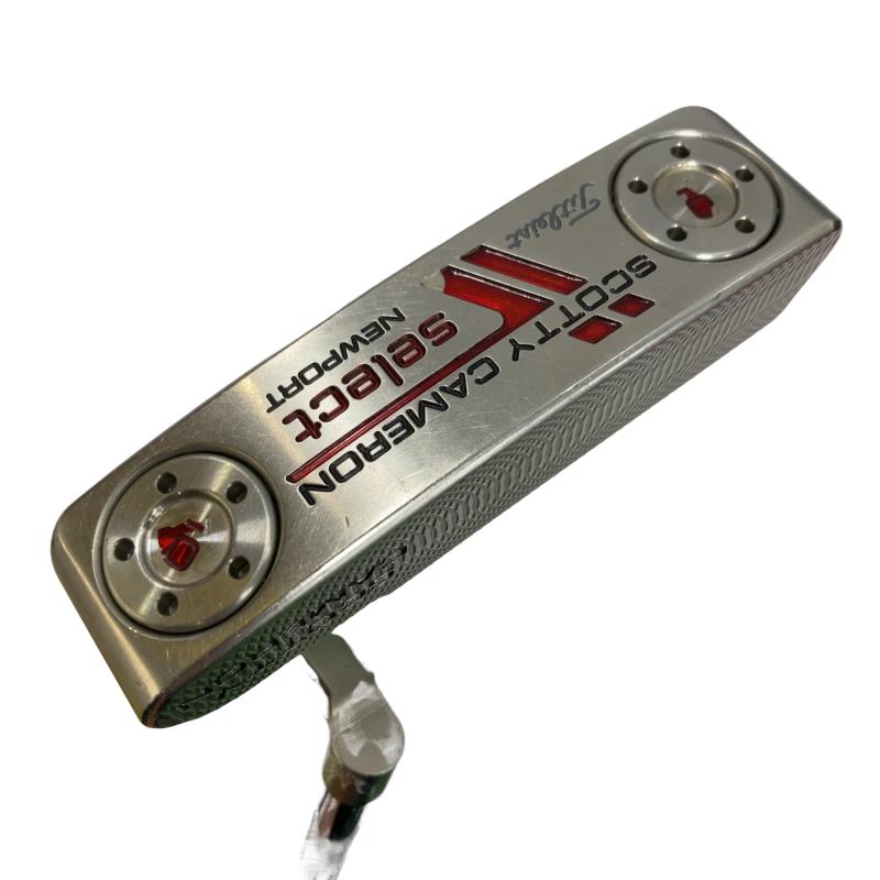 【中古】 タイトリスト SCOTTY CAMERON select NEWPORT(2014) 35in パター PT スチール写真 (フレックス余分の物) メンズ 成人男性用 右利き 右用 C価値づける ゴルフ野球クラブ