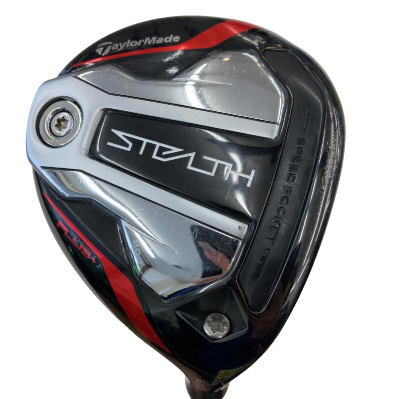 【中古】 テーラーメイド STEALTH PLUS+ 5W フェアウェイウッド FW リシャフト (フレックスその他) メンズ 男性用 右利き 右用 Cランク ゴルフクラブ