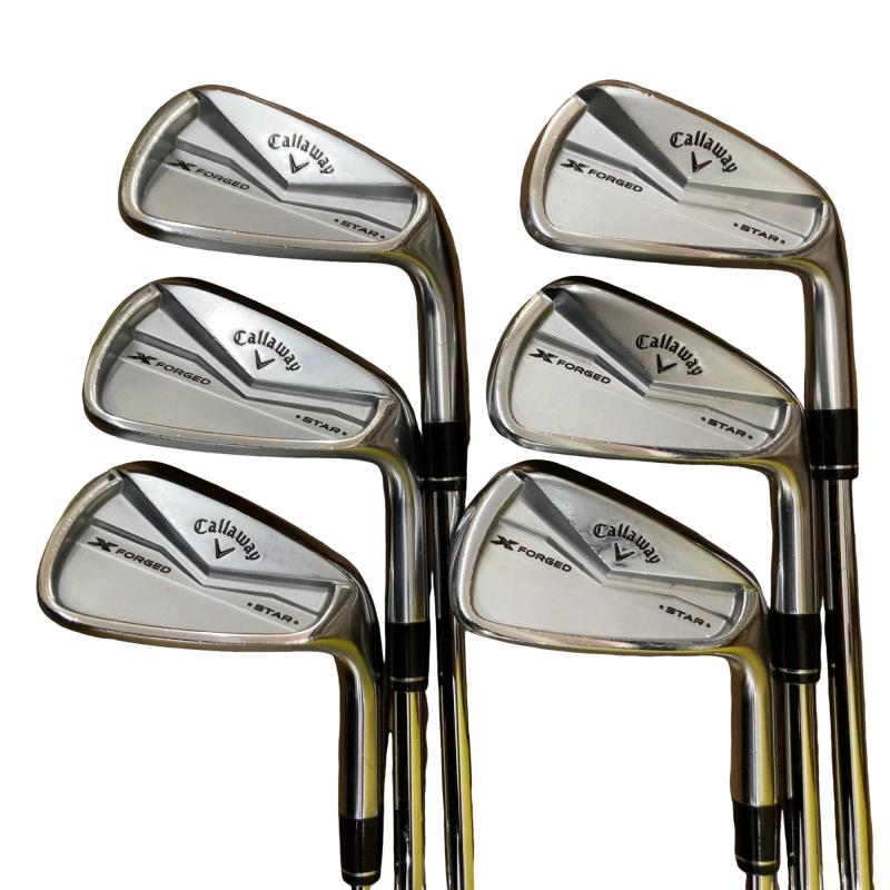 【中古】 キャロウェイ X FORGED STAR(2024) 6S アイアンセット IR NS PRO 950GH neo (フレックスS) メンズ 男性用 右利き 右用 Cランク ゴルフクラブ｜ゴルフパートナー 中古クラブ店