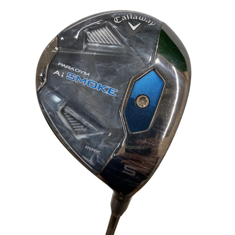 【中古】 キャロウェイ PARADYM Ai SMOKE MAX 5W フェアウェイウッド FW 純正特注シャフト (フレックスS) メンズ 男性用 右利き 右用 Cランク ゴルフクラブ