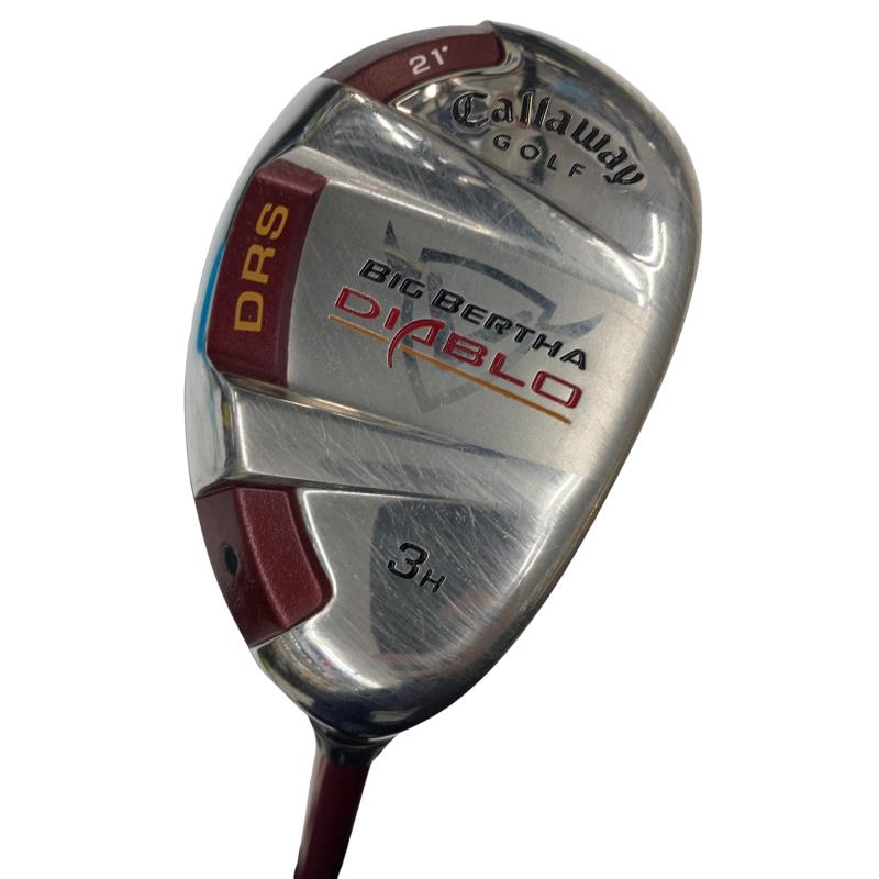 【中古】 キャロウェイ BIG BERTHA DIABLO 3H(21°) USA ユーティリティ UT Big Bertha Diablo Hybrid (フレックスR) メンズ 男性用 右利き 右用 Cランク ゴルフクラブ