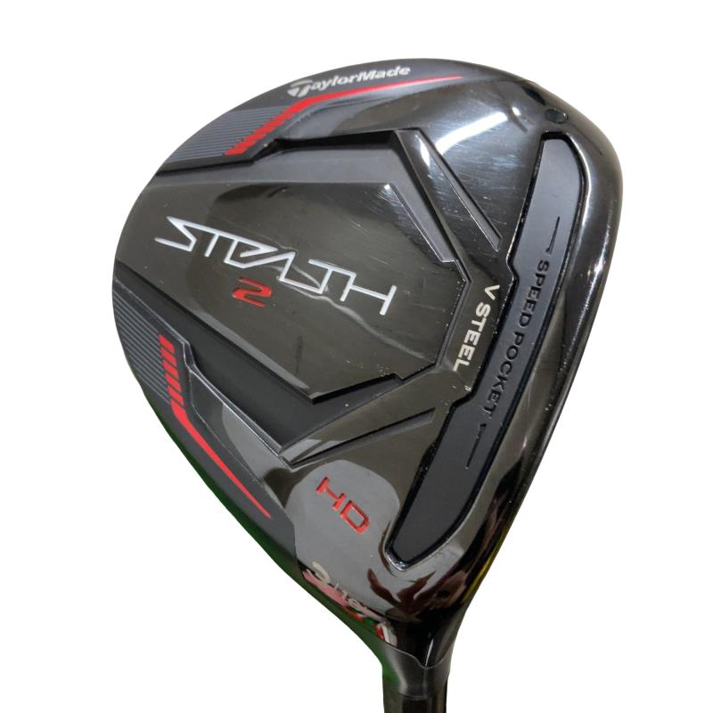 【中古】 テーラーメイド STEALTH2 HD 3W フェアウェイウッド FW TENSEI RED TM50(STEALTH FW) (フレックスSR) メンズ 男性用 右利き 右用 Cランク ゴルフクラブ