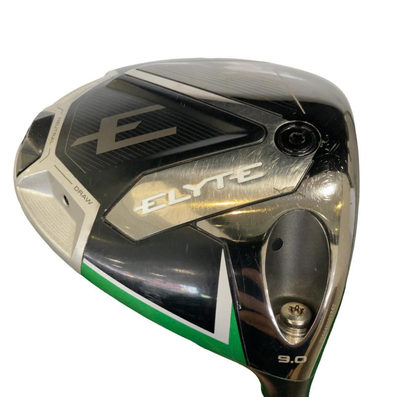 【中古】 キャロウェイ ELYTE  9° １番ウッド DR 完全無欠特注立て坑 (フレックスS) メンズ 成人男性用 右利き 右用 C序列付ける ゴルフ野球クラブ