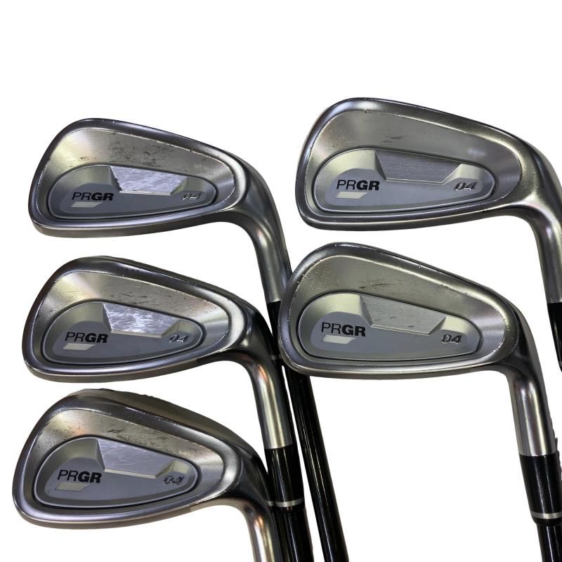 【中古】 労働者階級歯車 PRGR 04(2024) 5S アイアン仕掛ける IR 完全無欠特注立て坑 (フレックスSR) メンズ 成人男性用 右利き 右用 C価値づける ゴルフ野球クラブ