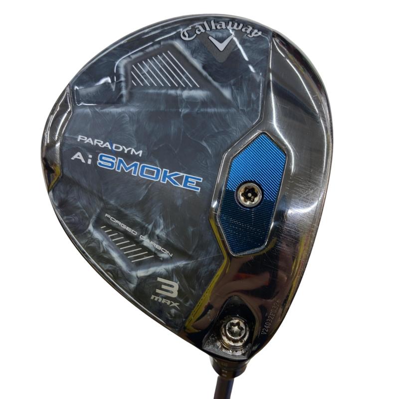 【中古】 キャロウェイ PARADYM Ai SMOKE MAX 3W フェアウェイウッド FW リシャフト (フレックスその他) メンズ 男性用 右利き 右用 Cランク ゴルフクラブ|ゴルフパートナー 中古クラブ店