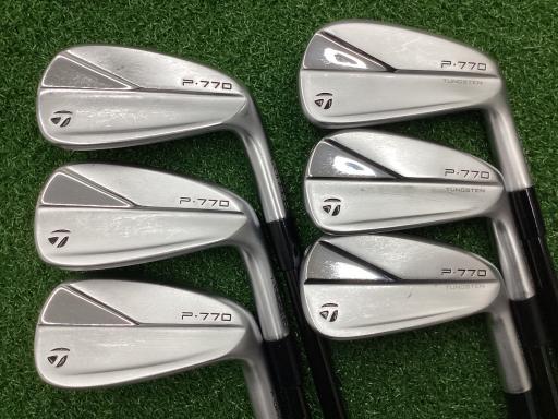 【中古】 テーラーメイド Taylor Made P・770(2023) 6S アイアンセット IR Diamana Thump Iron i95(2023) (フレックスS) メンズ 男性用 右利き 右用 Cランク ゴルフクラブ