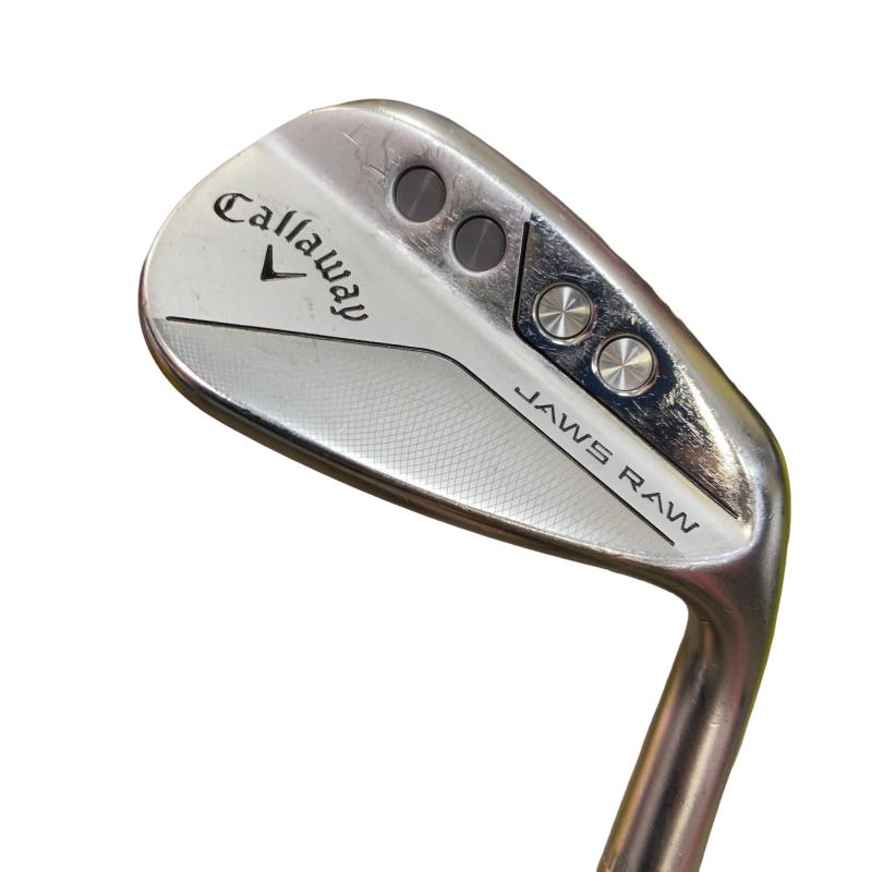【中古】 キャロウェイ JAWS RAW クロムメッキ 52°/10°S ウェッジ WG Dynamic Gold (フレックスS) メンズ 男性用 右利き 右用 Cランク ゴルフクラブ