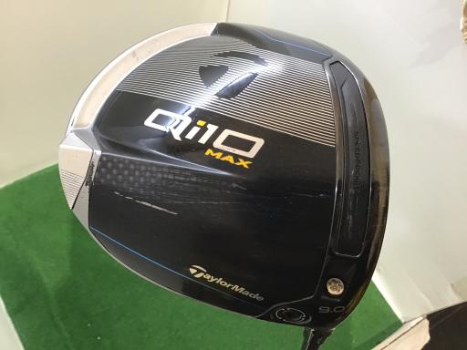 【中古】 テーラーメイド Qi10 MAX 9° ドライバー DR Diamana BLUE TM50(Qi10 DR) (フレックスS) メンズ 男性用 右利き 右用 Cランク ゴルフクラブ