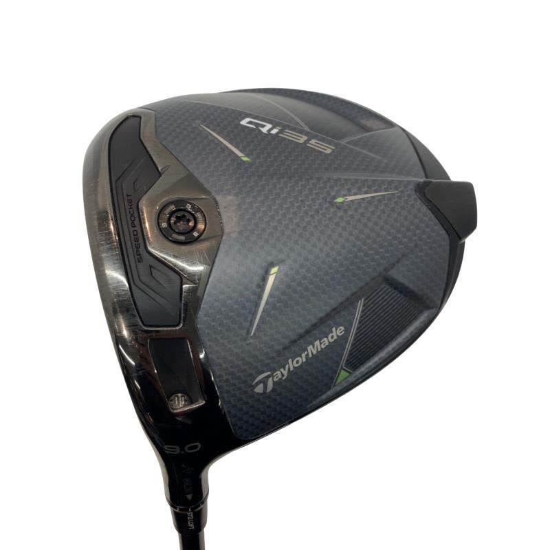 【中古】 テーラーメイド Qi35 9° レフティ ドライバー DR Diamana SILVER TM55(Qi35 DR) (フレックスS) メンズ 男性用 左利き レフティ 左用 Bランク ゴルフクラブ