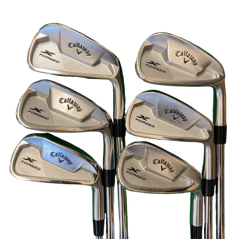【中古】 キャロウェイ X FORGED STAR(2021) 6S アイアン仕掛ける IR NS PRO MODUS3 TOUR105 (フレックスS) メンズ 成人男性用 右利き 右用 C価値づける ゴルフ野球クラブ
