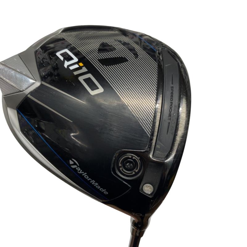 【中古】 テーラーメイド Qi10 10.5° ドライバー DR Diamana BLUE TM50(Qi10 DR) (フレックスR) メンズ 男性用 右利き 右用 Cランク ゴルフクラブ
