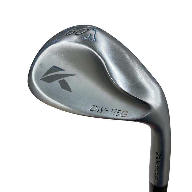 【中古】 キャスコ Dolphin Wedge DW-115G 60° ウェッジ WG 純正特注シャフト (フレックスS) メンズ 男性用 右利き 右用 Cランク ゴルフクラブ