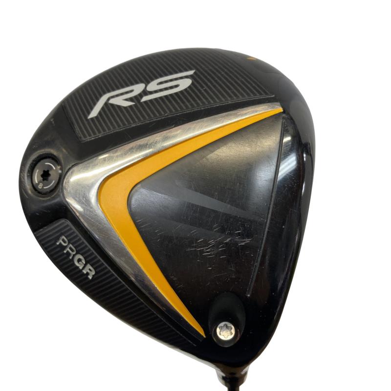 【中古】 プロギア RS JUST(2022) 9.5° ドライバー DR Diamana FOR PRGR BLACK(2022) (フレックスS) メンズ 男性用 右利き 右用 Cランク ゴルフクラブ