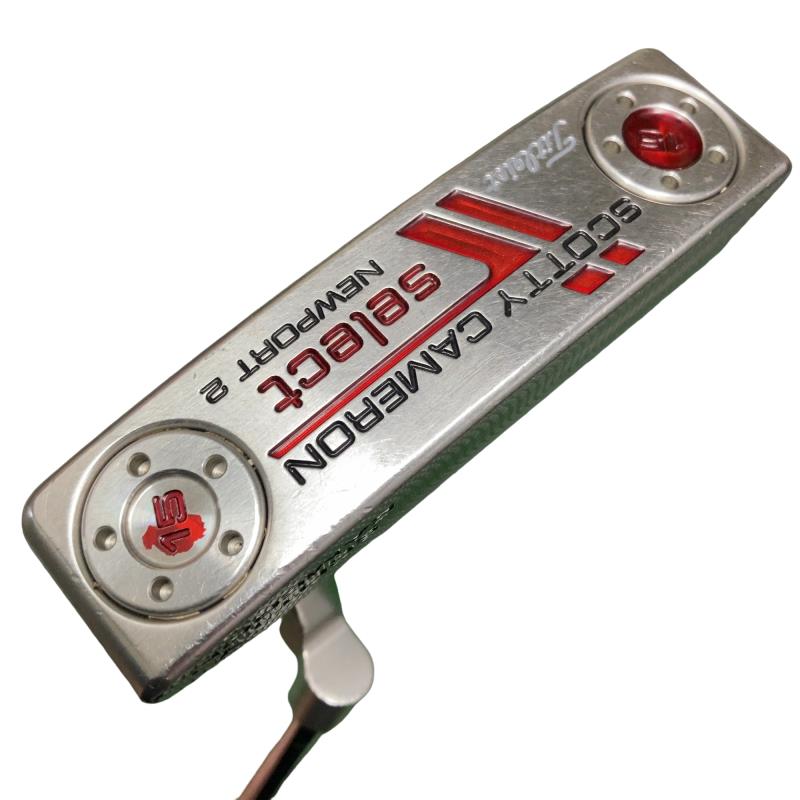 【中古】 タイトリスト SCOTTY CAMERON select NEWPORT 2(2014) 34in パター PT スチール写真 (フレックス余分の物) メンズ 成人男性用 右利き 右用 C価値づける ゴルフ野球クラブ