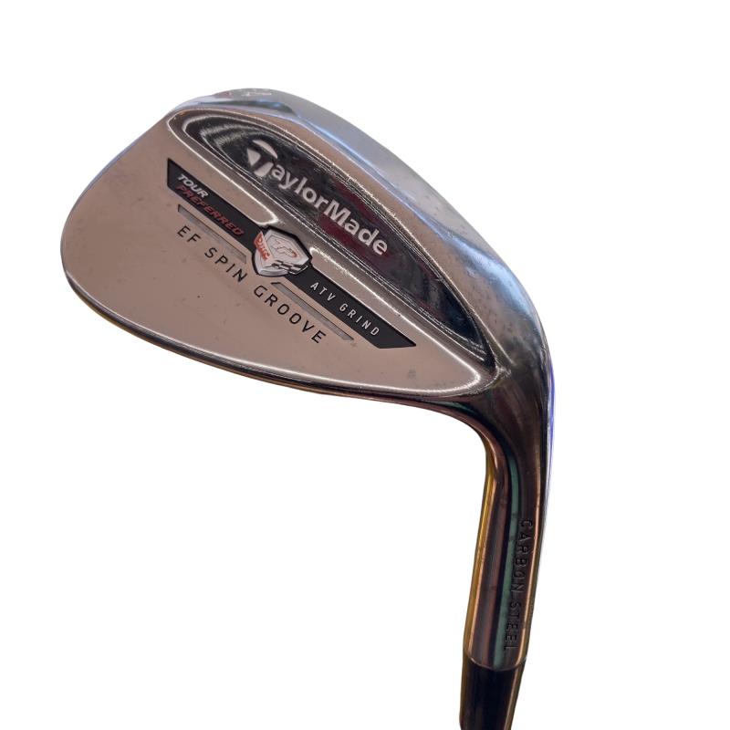 【中古】 テーラーメイド TOUR PREFERRED EF SPIN GROOVE(2016) スモーク 54°/ATV ウェッジ WG Dynamic Gold (フレックスS) メンズ 男性用 右利き 右用 Cランク ゴルフクラブ