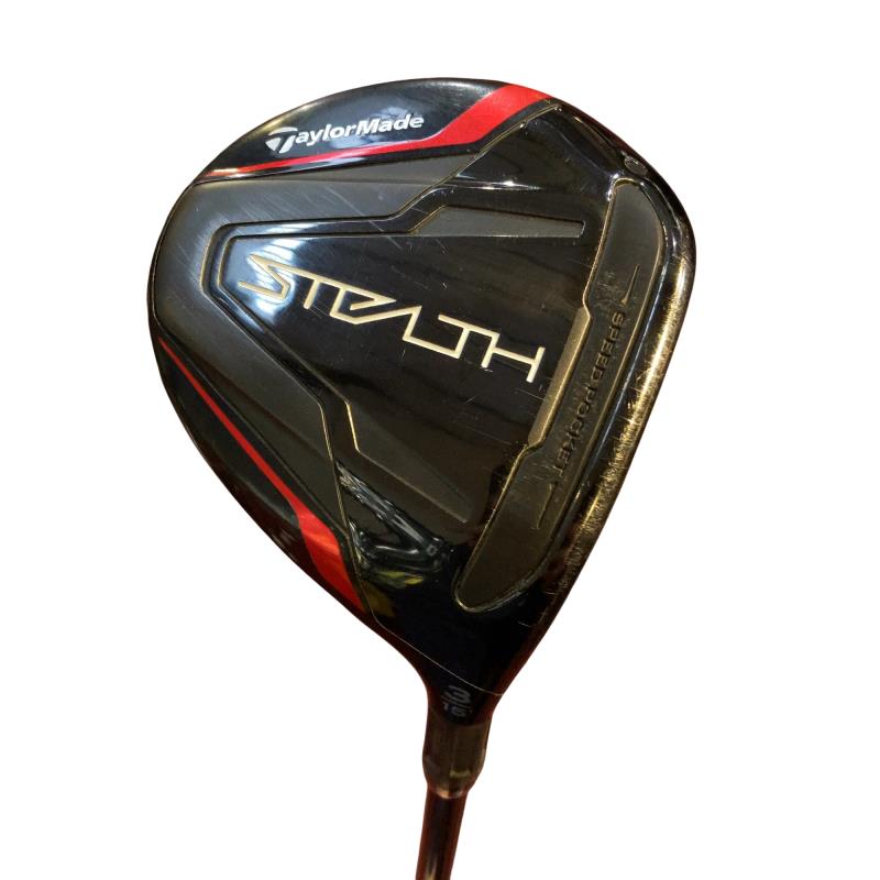 【中古】 テーラーメイド STEALTH 3W フェアウェイウッド FW リシャフト (フレックスその他) メンズ 男性用 右利き 右用 Cランク ゴルフクラブ