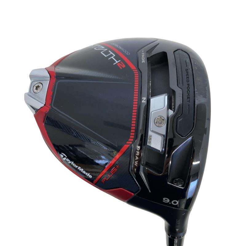 【中古】 テーラーメイド STEALTH2 PLUS 9° ドライバー DR Diamana TM50(DR) (フレックスS) メンズ 男性用 右利き 右用 Cランク ゴルフクラブ