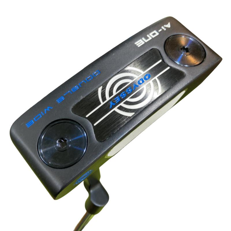 【中古】 オデッセイ Ai-ONE DOUBLE WIDE CH 34in パター PT STROKE LAB 90 スチール写真 (フレックス余分の物) メンズ 成人男性用 右利き 右用 B序列付ける ゴルフ野球クラブ
