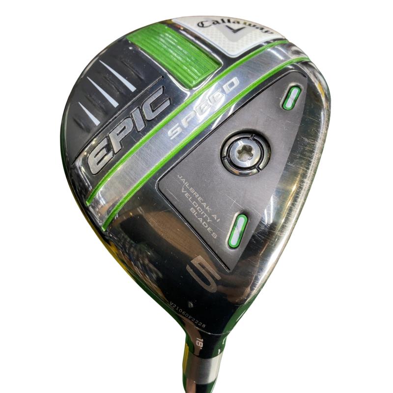 【中古】 キャロウェイ EPIC SPEED 5W フェアウェイウッド FW 純然たる特注矢がら (フレックスS) メンズ 成人男性用 右利き 右用 C位置づける ゴルフ野球クラブ
