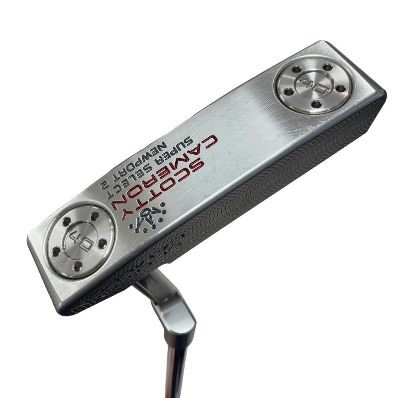 【中古】 タイトリスト SCOTTY CAMERON SUPER SELECT NEWPORT 2 33インチ パター PT スチール (フレックスその他) メンズ 男性用 右利き 右用 Cランク ゴルフクラブ