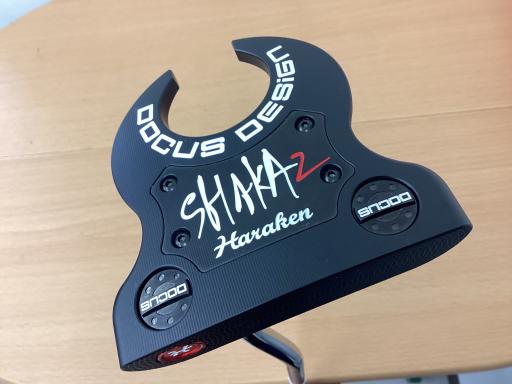 【中古】 DOCUS DOCUS DESIGN SHAKA2 Type A 46インチ(ベント) パター PT スチール (フレックスその他) メンズ 男性用 右利き 右用 Bランク ゴルフクラブ