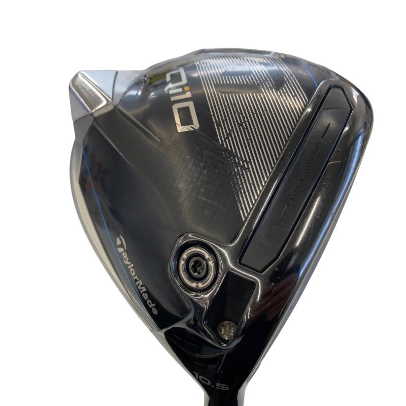 【中古】 テーラーメイド Qi10 10.5° ドライバー DR 純正特注シャフト (フレックスX) メンズ 男性用 右利き 右用 Cランク ゴルフクラブ
