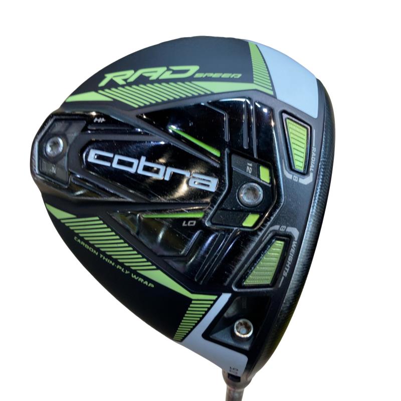 【中古】 コブラ KING RADSPEED 9°(イエロー) USA ドライバー DR Motore X F3 60 (フレックスS) メンズ 男性用 右利き 右用 Cランク ゴルフクラブ