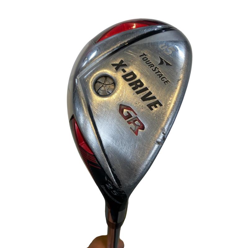 【中古】 ブリヂストン TOURSTAGE X-DRIVE GR(2010) U2 ユーティリティ UT リシャフト (フレックスその他) メンズ 男性用 右利き 右用 Cランク ゴルフクラブ