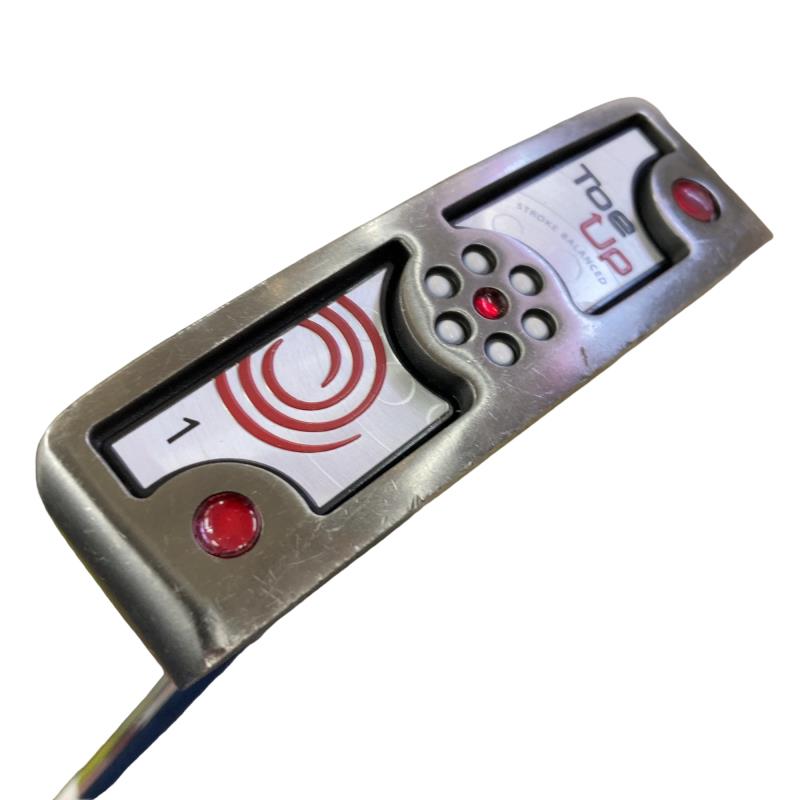 【中古】 オデッセイ Toe Up #1 34インチ パター PT スチール (フレックスその他) メンズ 男性用 右利き 右用 Cランク ゴルフクラブ 9,319円