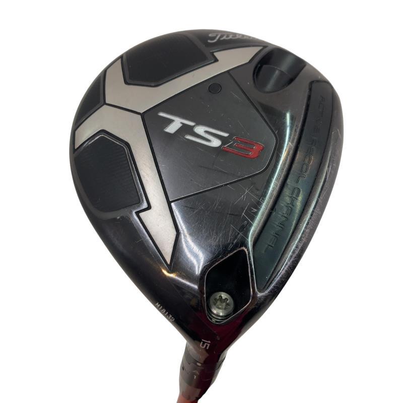 【中古】 タイトリスト TS3 15° フェアウェイウッド FW リシャフト (フレックスその他) メンズ 男性用 右利き 右用 Cランク ゴルフクラブ|ゴルフパートナー 中古クラブ店