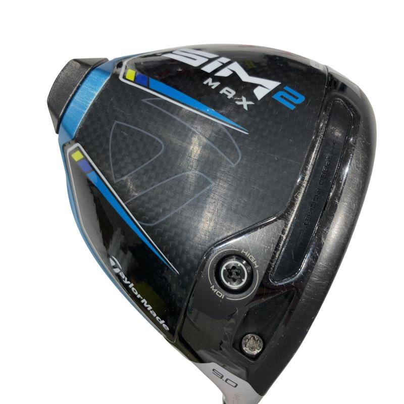 【中古】 テーラーメイド SIM2 MAX 9° ドライバー DR リシャフト (フレックスその他) メンズ 男性用 右利き 右用 Cランク ゴルフクラブ