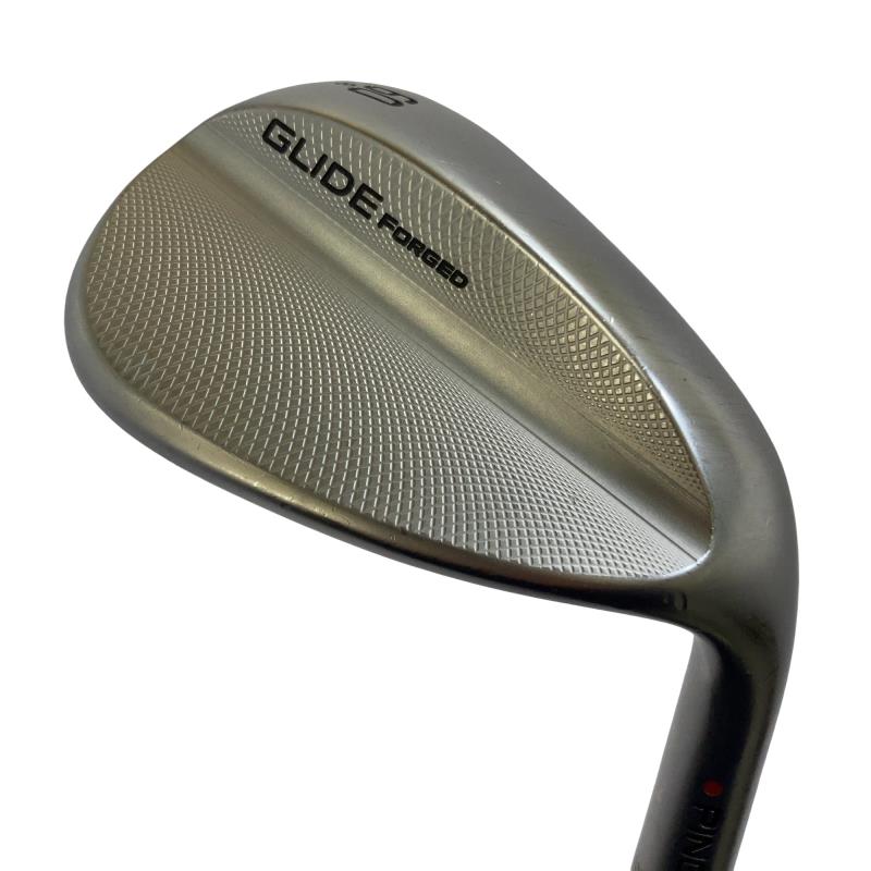 【中古】 ピン PING GLIDE FORGED 60°/08° ウェッジ WG 純正特注シャフト (フレックスX) メンズ 男性用 右利き 右用 Cランク ゴルフクラブ