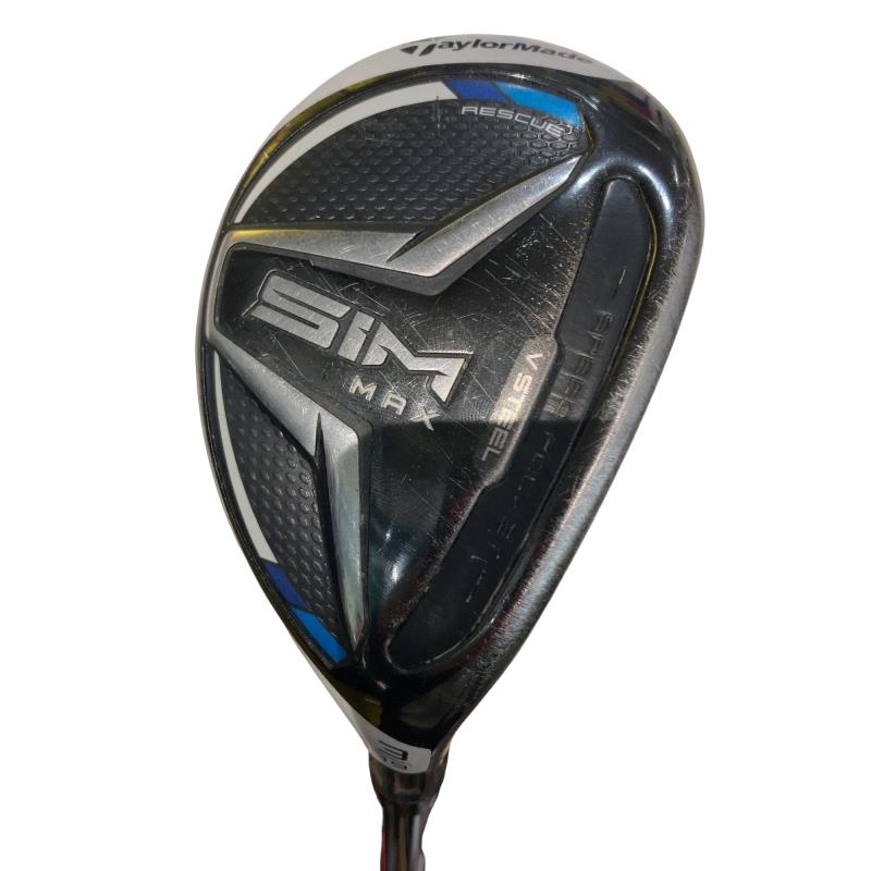 【中古】 テーラーメイド SIM MAX U3 ユーティリティ UT KBS MAX85 JP (フレックスS) メンズ 男性用 右利き 右用 Cランク ゴルフクラブ